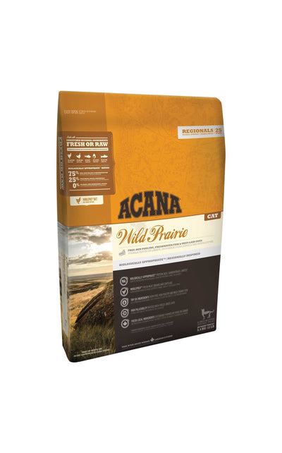 Acana Regionals Wild Prairie - храна за пораснали котки от всички породи 4.5 кг.
