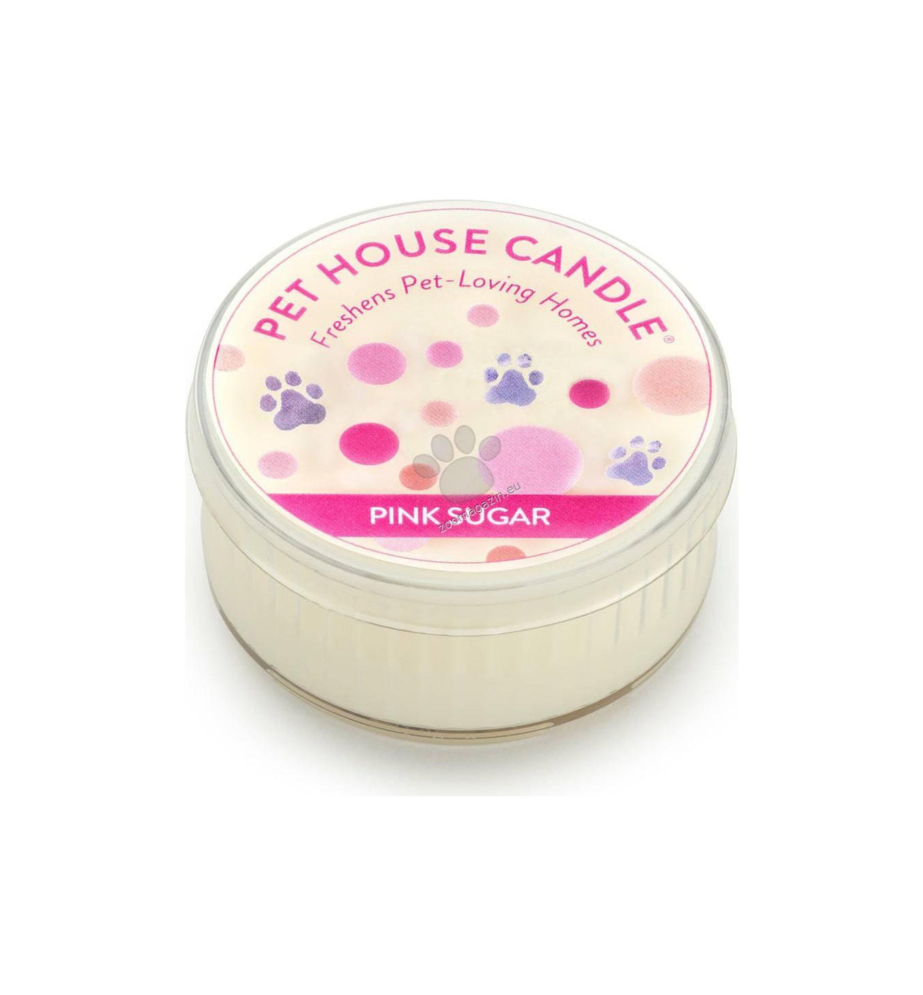 Pet House Mini Candles Pink Sugar - мини натурална свещ с аромат на захарен памук 42 гр.