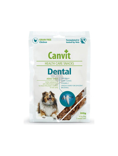 Canvit Snack Dental - дентално лакомство за кучета 200 гр