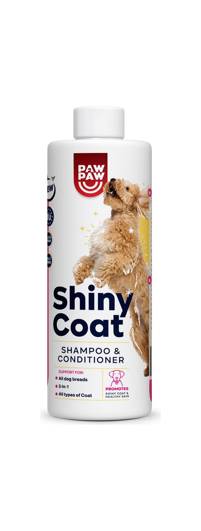 Paw2Paw Shiny Coat - нежен шампоан 2-В-1 200 мл.