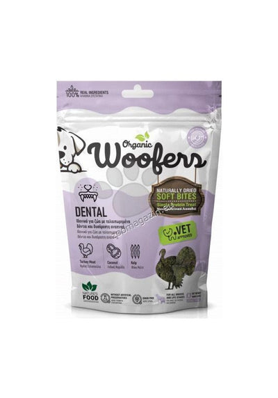 Organic Woofers Turkey Dental - дентални лакомства 100 гр