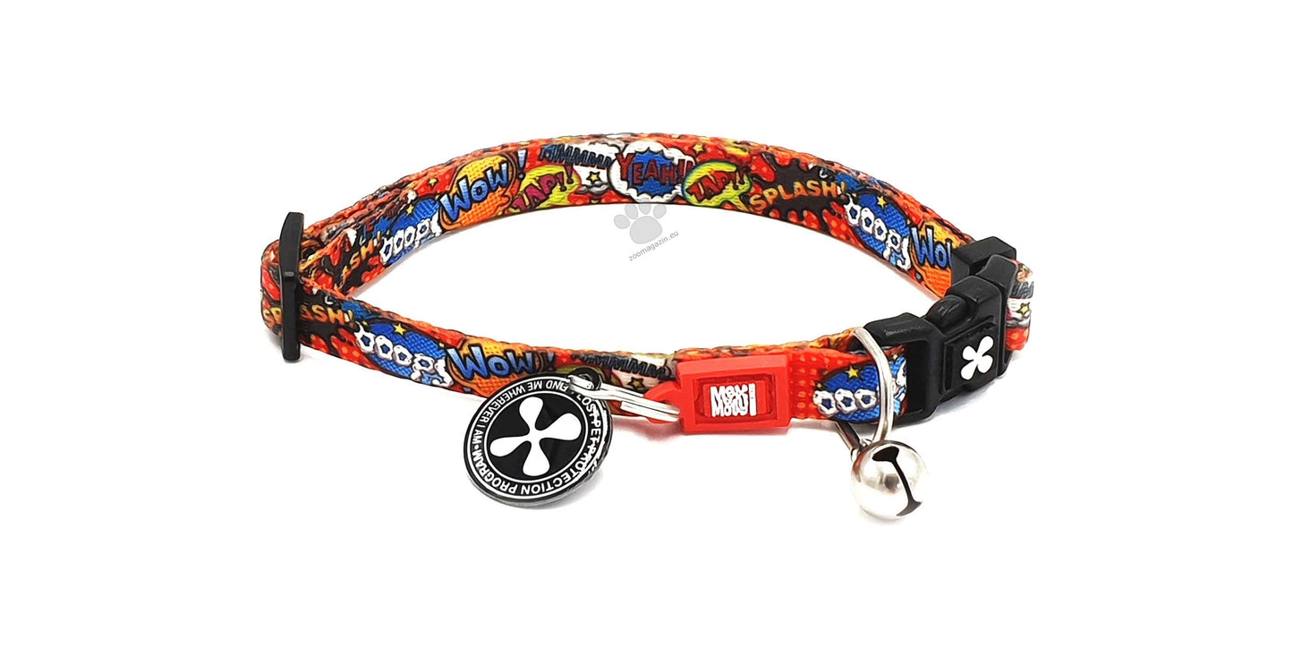 Max Molly Heroes smart ID - нашийник с чип за сигурност 22 - 35 см.