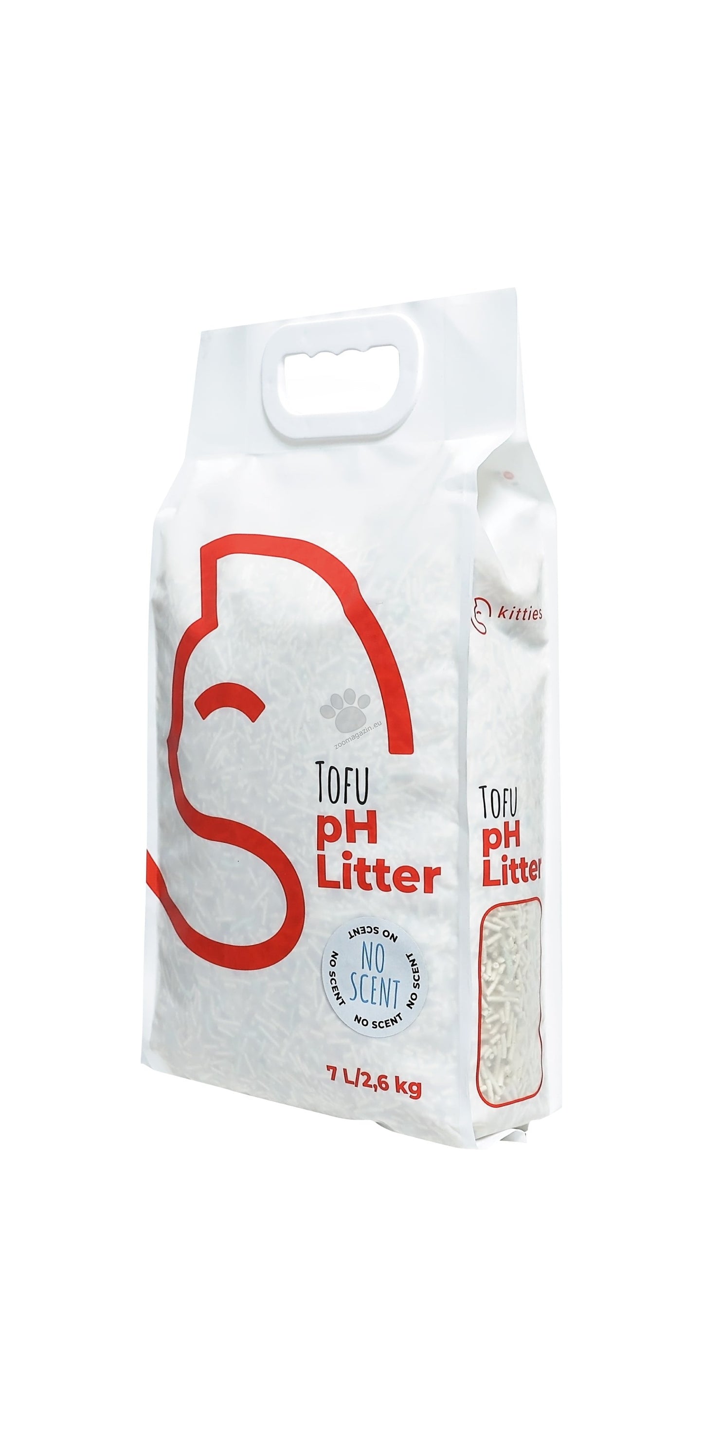 Kitties Tofu - екологична котешка тоалетна от соя 7 литра