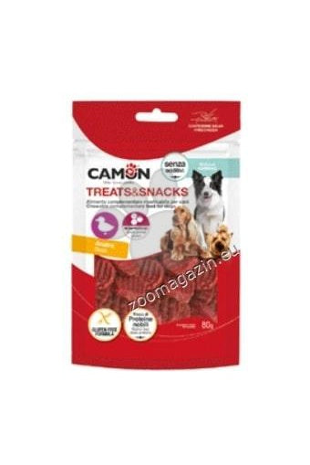 Camon Grilled Duck Coins - лакомство за кучета с патешко месо 80 гр