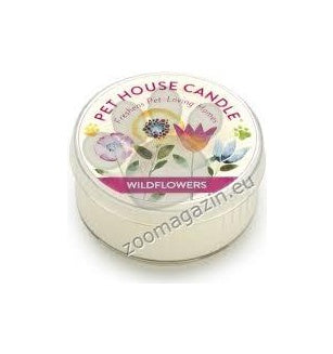 Pet House Mini Candles Wild Flowers - мини натурална свещ с аромат на полски цветя 42 гр.