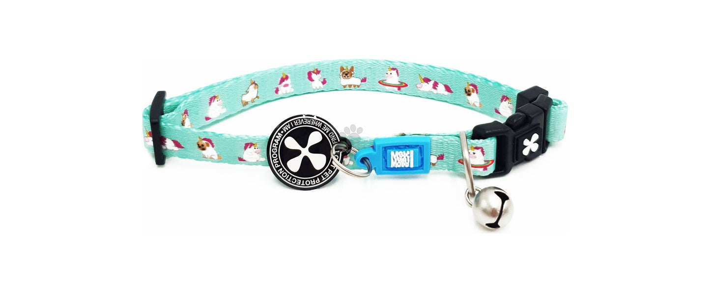 Max Molly Unicorn smart ID - нашийник с чип за сигурност 22 - 35 см.