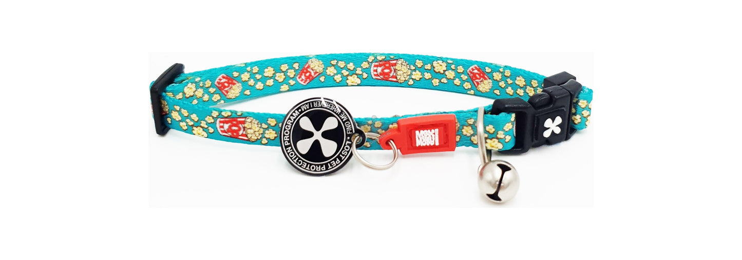 Max Molly Popcorn smart ID - нашийник с чип за сигурност 22 - 35 см.