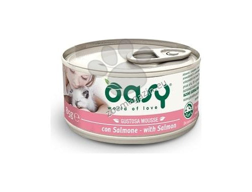 Oasy Caprice Mousse with Salmon - мус за котки със сьомга 85 гр.