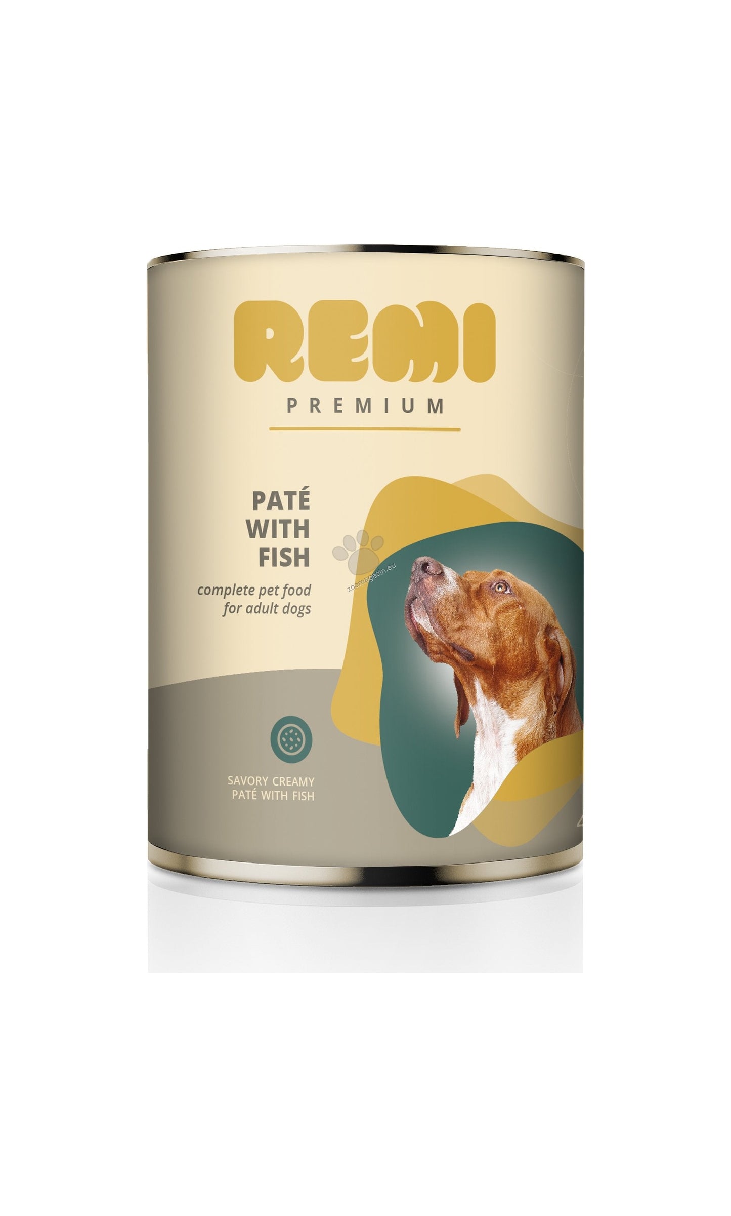 Remi Premium Dog Pate with Fish - консерва за кучета с риба 400 гр