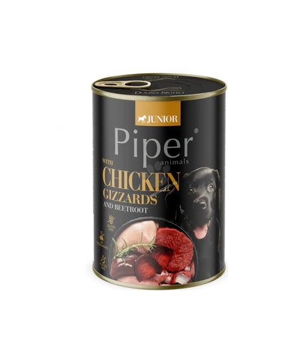 Piper Dog Junior - храна за малки кученца с воденички и цвекло 400 гр