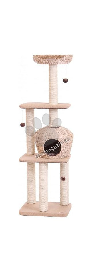 Nobby cat scratcher Nanuk - котешка драскалка 50 / 40 / 156 см бежов