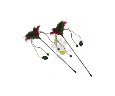 Nobby Frond With Feathers - въдица за котки 45 см + 30 см.