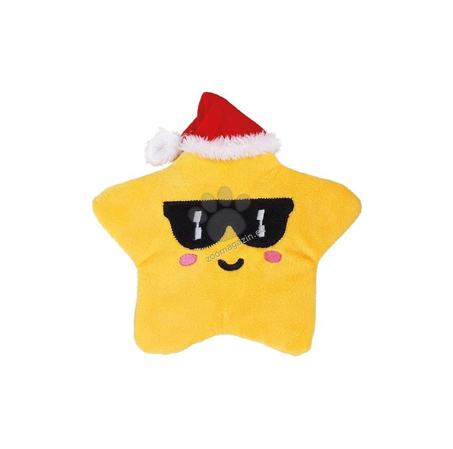 Nobby Xmas Plush Star Cool - коледна плюшена звезда 18см.
