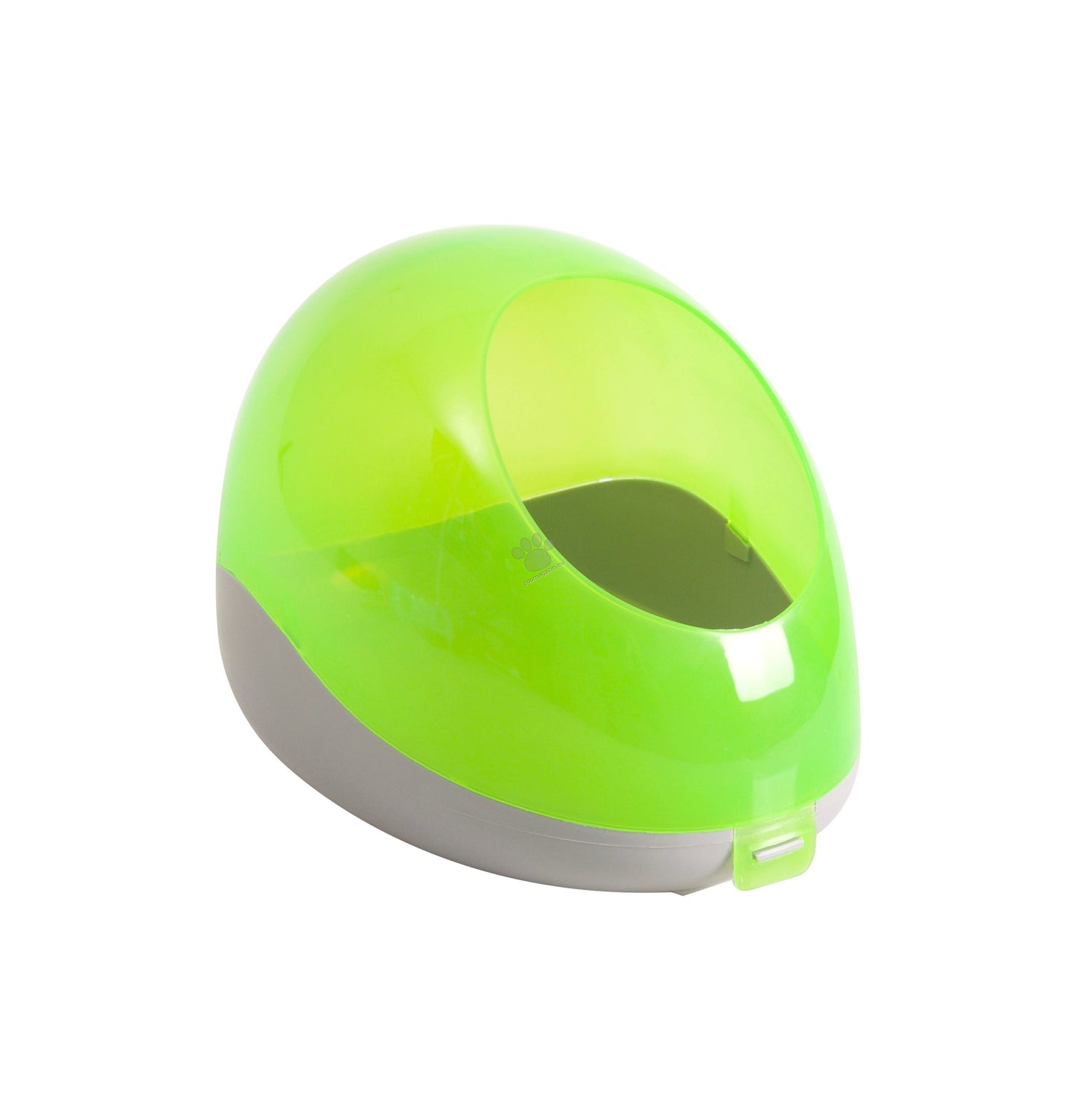 Flamingo Sand Bath Gobi Fluo - ваничка за чинчили 28 / 18,5 / 18 см, зелена