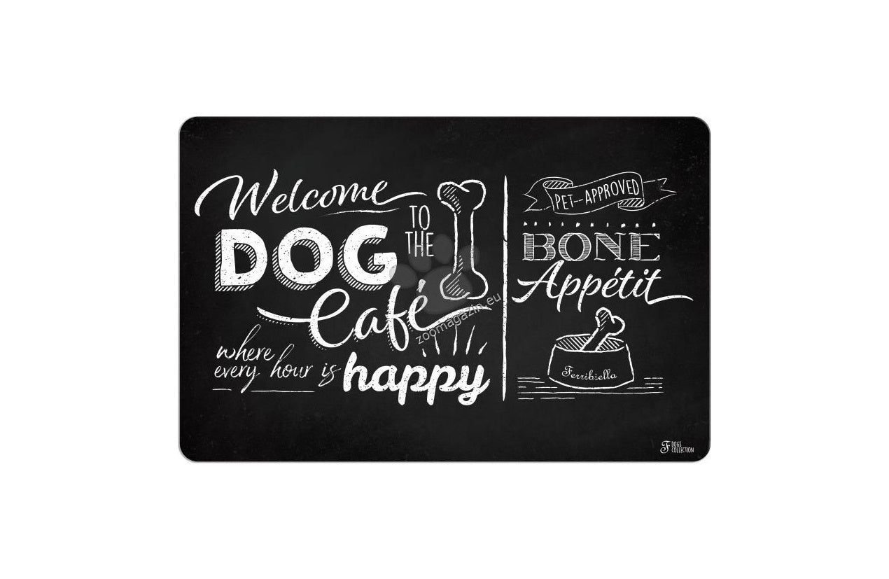 Ferribiella Blackboard Dogs Matt - подложка за купички 43 / 28 см