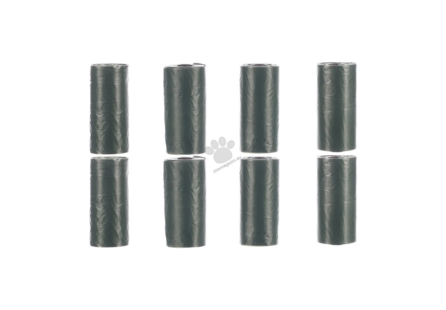 Flamingo Poop Bag Afbra Green - хигиенни пликчета, 8 ролки по 15 броя