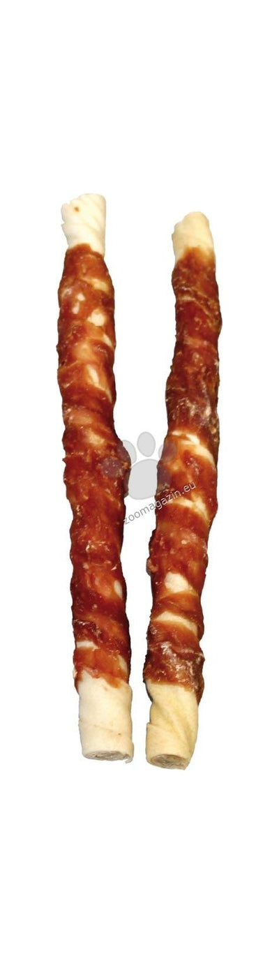 Nobby StarSnack Barbecue Wrapped Duck - солета от пресована кожа с патешко месо, кутия, 27 см, 60 бр