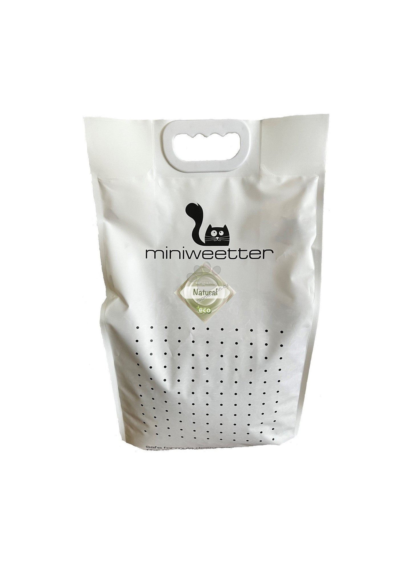 Miniweetter Natural - екологична котешка тоалетна от соя без аромат