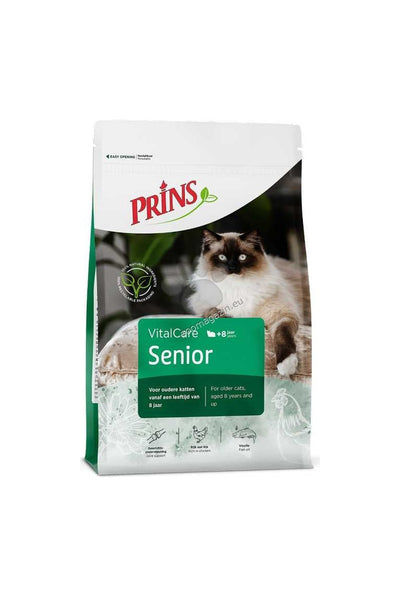 Prins VitalCare Senior - за възрастни котки над 7 годишна възраст