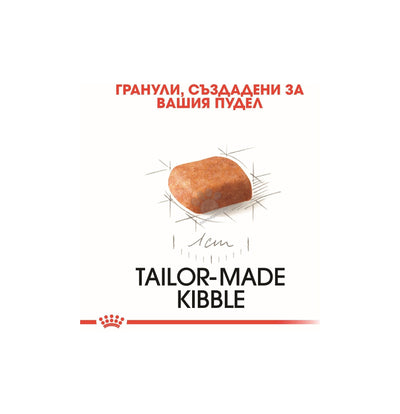 Royal Canin Poodle Puupy - пълноценна храна за подрастващи кучета порода пудел до 10 месеца