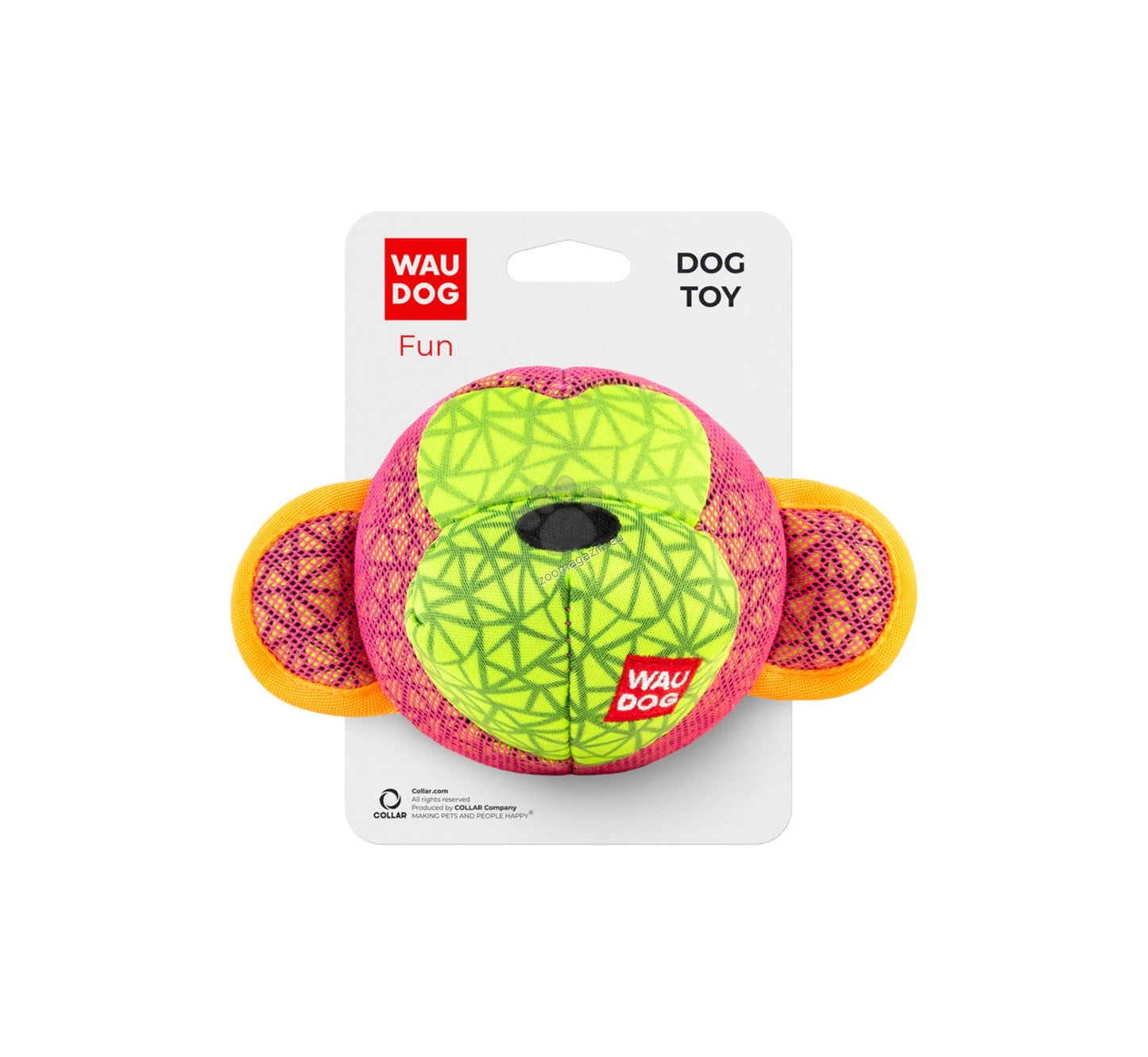 Waudog Fun Dog Toy Monkey Design - играчка 16 / 10 см