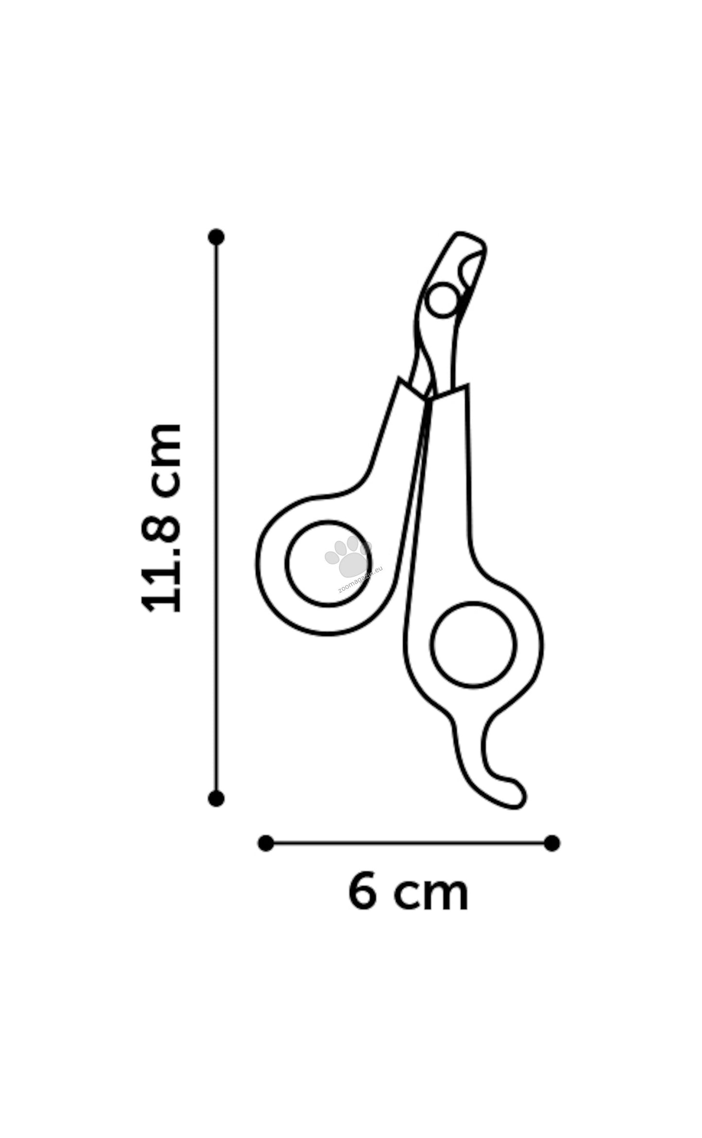 Flamingo Franco Cat Nail Clipper - нокторезачка за котки 11.8 см.