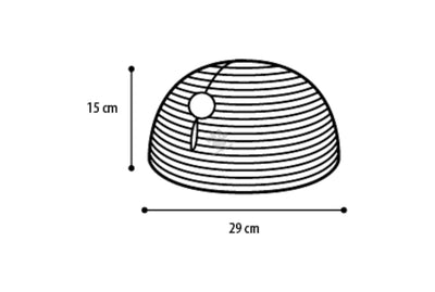 Flamingo Scratching Dome Seagrass Dia - котешка драскалка 29 / 15 см