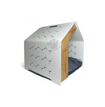 Cadoo Krabi Soft White - луксозна къщичка за домашни любимци 50 / 50 / 50