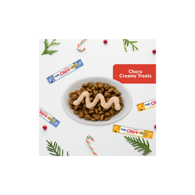 Inaba Holiday Gift Box - подаръчна опаковка лакомства за котки 280 гр