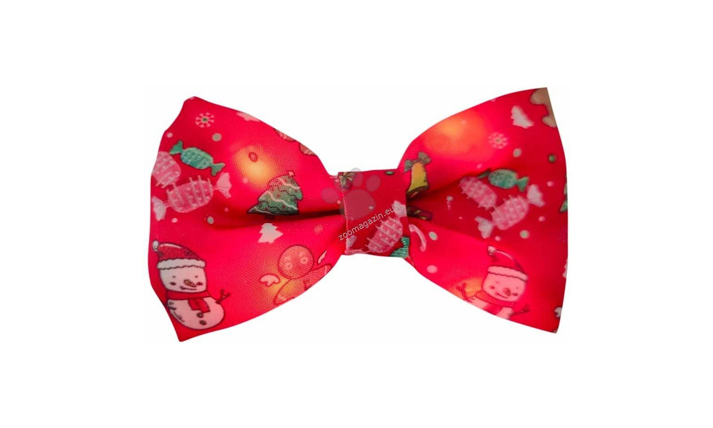 Nobby XMAS Bow Tie flashing - коледна папийонка 10 / 6 см