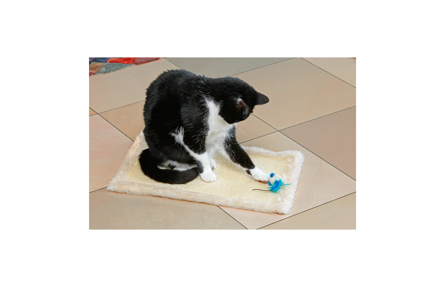 Enjoy Cat Scratching Mat Sneezy - подложка за драскане 48 / 31 см, сив