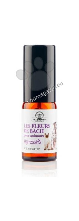 Dr. Bach Elixir Agressive - спрей за агресивни домашни любимци 10 мл