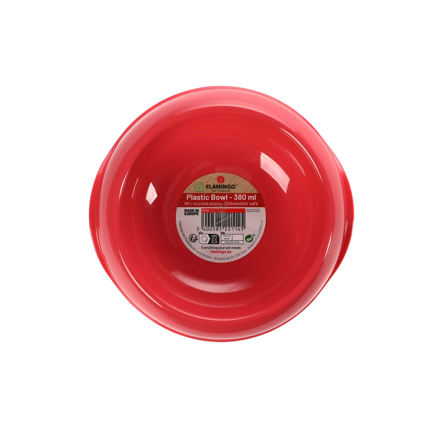 Flamingo Bowl Muk Round - купичка за храна и вода 380 мл