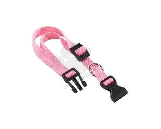 Ferplast - Club C10/32 - регулируем нашийник с пластмасова катарама,за кучета с обиколка на врата 23-32 см. / черен, розов, син, червен, оранжев /