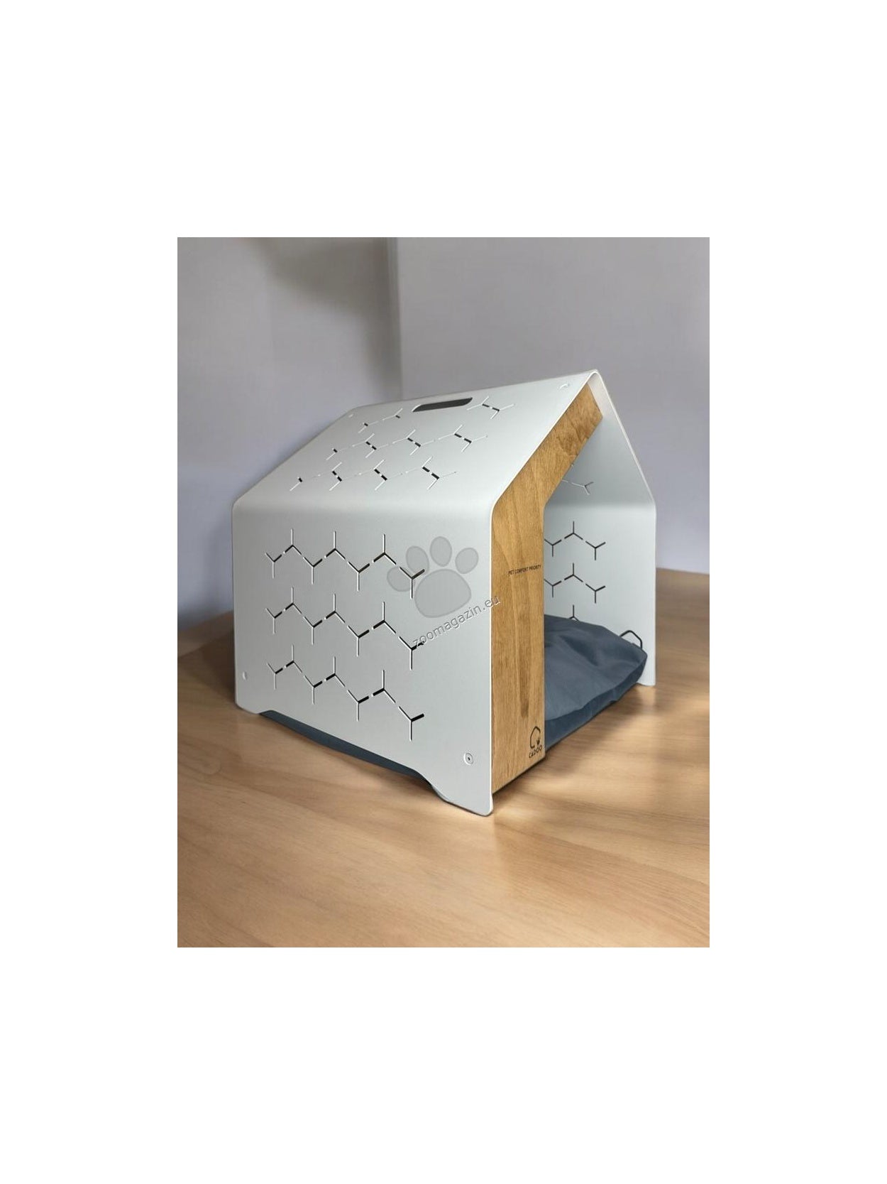 Cadoo Krabi Soft White - луксозна къщичка за домашни любимци 50 / 50 / 50