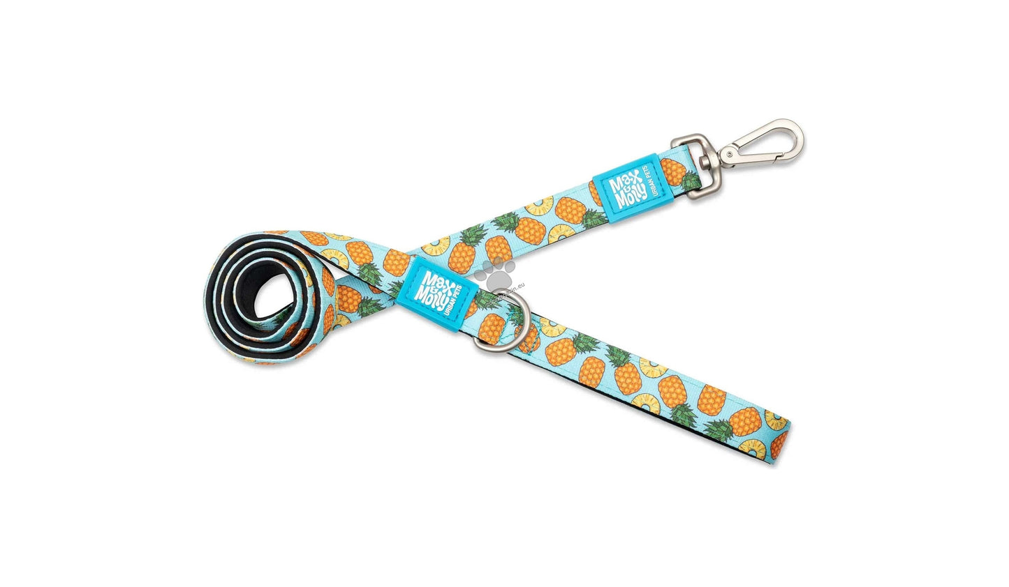 Max Molly Short Leash Pineapple - повод 120 см