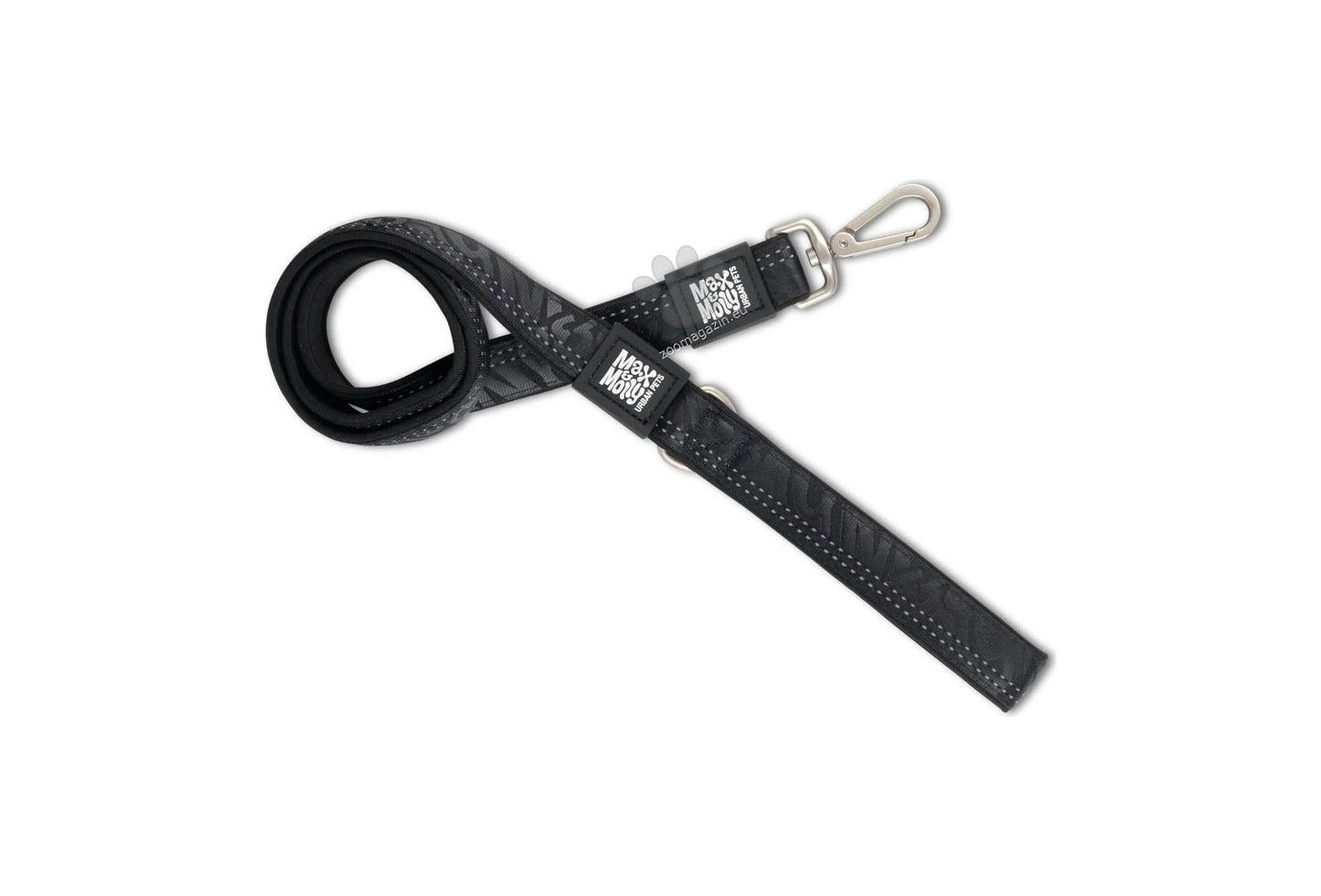 Max Molly Short Leash Matrix Black - повод 120 см