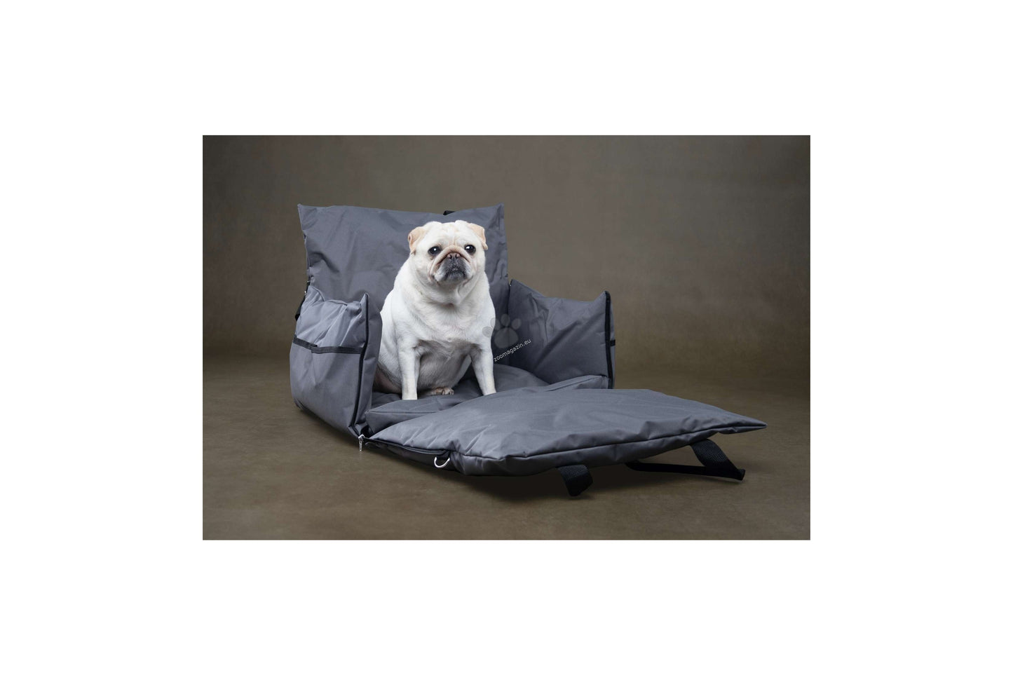 Flamingo Car Seat Bobba Standing 3in1 Grey - столче за кола 56 / 56 / 42 см