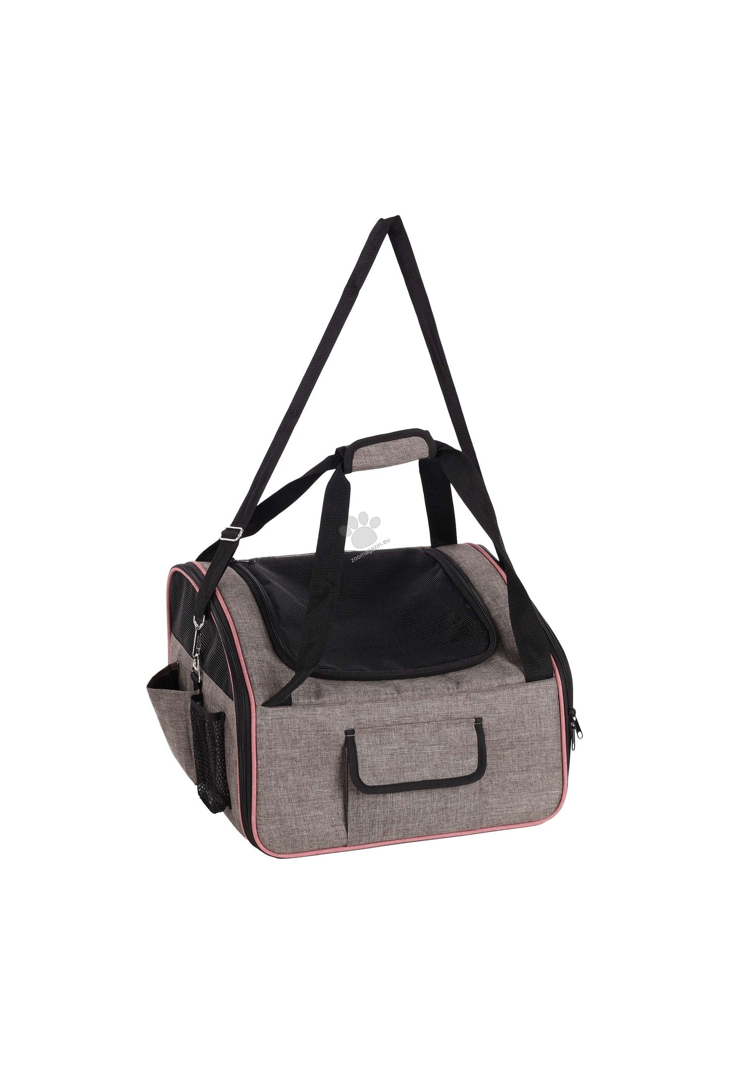 Flamingo Car Seat Puppy Xenophon Taupe - чанта от плат за кучета 44 / 37.5 / 29.5 см