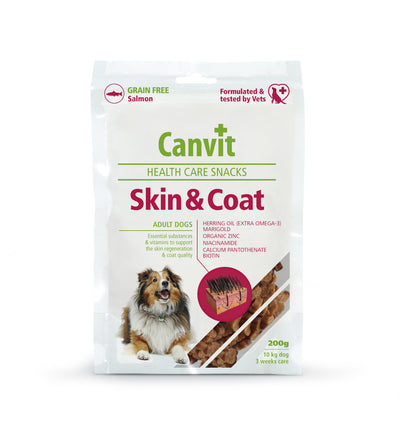 Canvit Snack Skin and Coat - кучешко лакомство за кожа и козина 200 гр