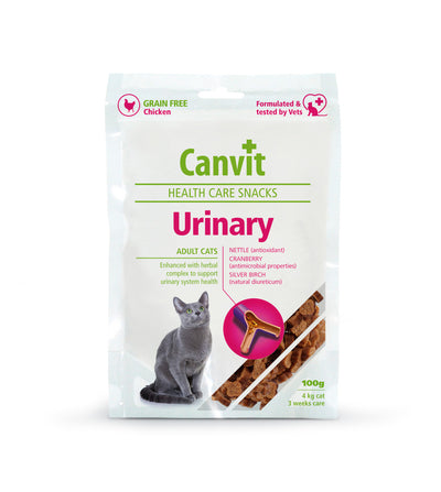 Canvit Health Care Snack Urinary - лакомство за профилактика на уринарния тракт 100 гр
