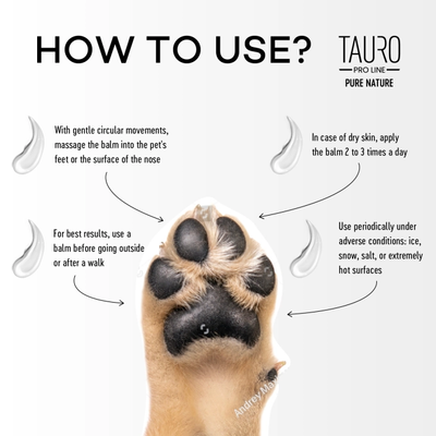 Tauro Pro Line Pure Nature Nose and Paw Balm - балсам за нос и лапи за кучета и котки 75 мл