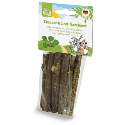 JR Farm Nibble Wood Hazelnut - клонки от лешник за гризачи 40 г