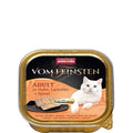 Vom Feinsten 2 in 1 chicken, salmon, spinach - с пилешко,сьомга,спанак  100 гр.