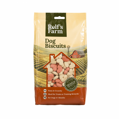 Rolfs Farm Dog Biscuits Hearts - бисквити за куче с вкус на ягода