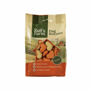 Rolfs Farm Dog Biscuits Hearts - strawberry flavored dog biscuits 750 g