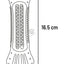 Flamingo Toy Growi Bone - играчка за кучета 16,5 / 5,6 / 4,5 см