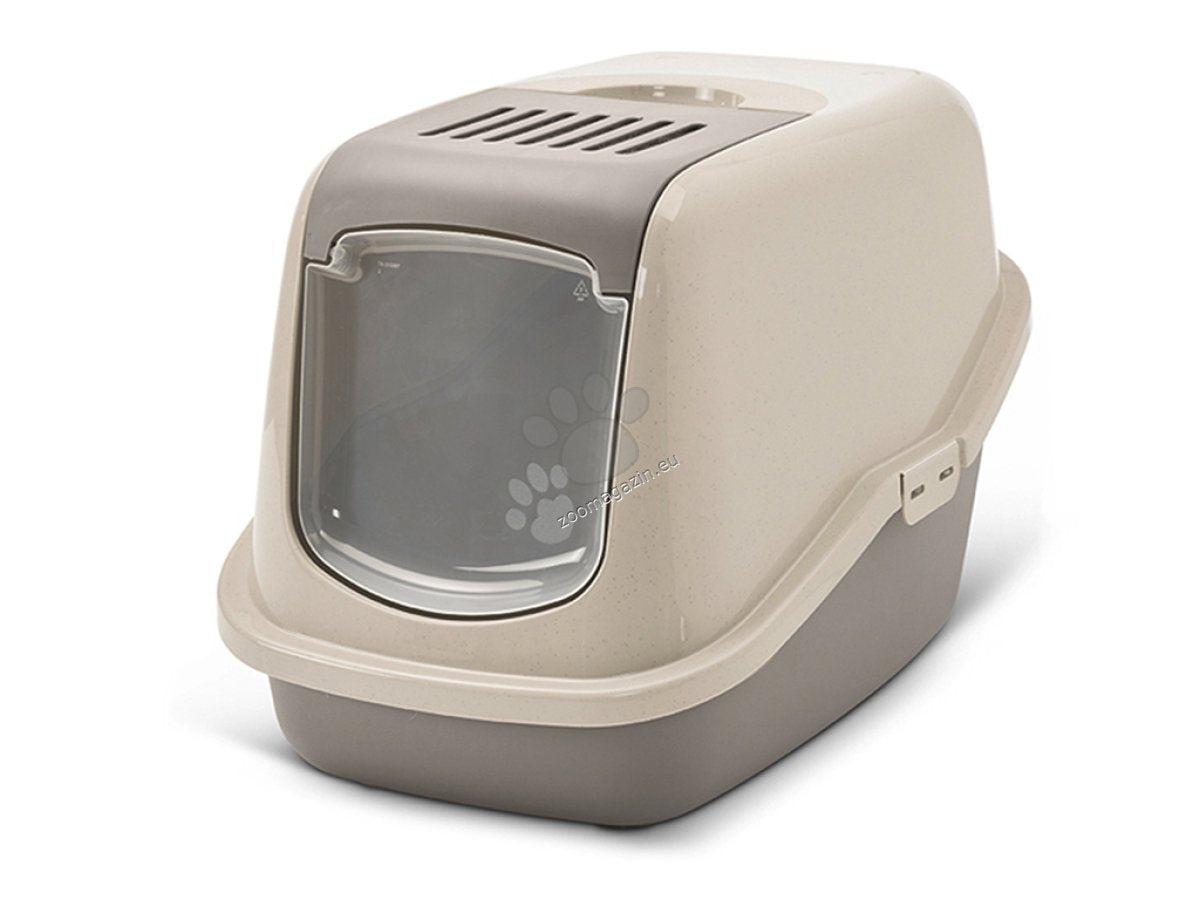 Savic Nestor Happy Planet - котешка тоалетна 56 / 39 / 38,5 см, сив