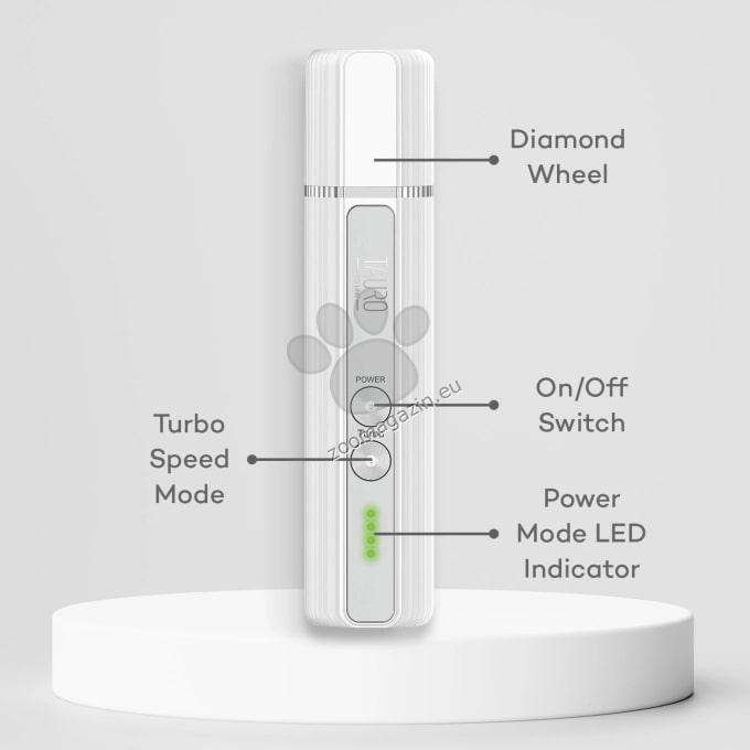 Tauro Pro Line Pet Nail Grinder - електрическа пила за нокти за домашни любимци