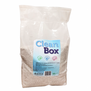 Clean Box Super Premium - котешка постелка, натурал 10 л.